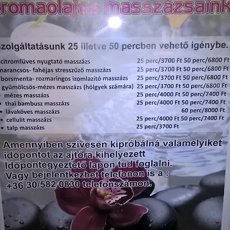 Lilla Wellnessapartman Apartment Zalakaros